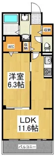 ティーフレイム【2階】の間取り