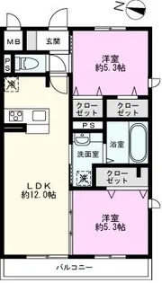 enrich【3階】の間取り