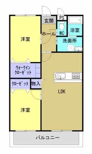 ヴァンフォーレ【3階】の間取り