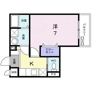 レセーナ.S・K【3階】の間取り
