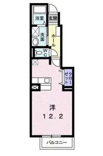 ニュー・フラワーA棟【1階】の間取り