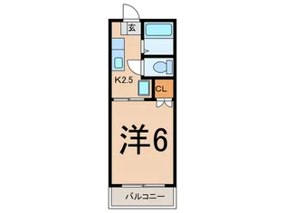 トップヒルズフジ【2階】の間取り