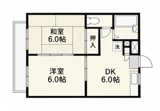 向ヶ丘ヒルズ【1階】の間取り