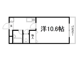 ソーホースクエア【4階】の間取り