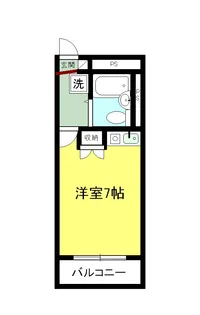 野々市パリエ【4階】の間取り