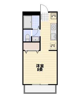 ソレジオCASA【2階】の間取り