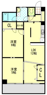 西塩釜レジデンス【3階】の間取り