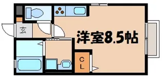 アーバンフジ【1階】の間取り