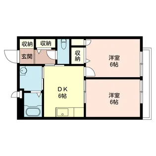 グレース・アベニュー【1階】の間取り
