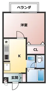 アビテ馬越【2階】の間取り