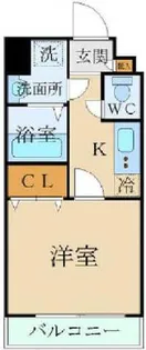 アンプルールフェールリアン・ケー・エム【3階】の間取り