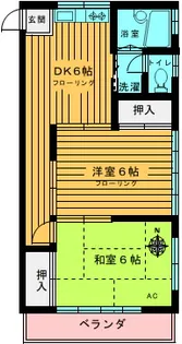 グランドSK【2階】の間取り