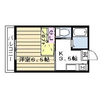ローダンセA【2階】の間取り