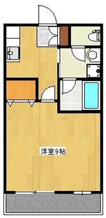 1Kの間取り画像