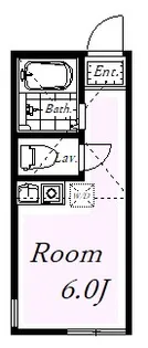 ユナイトDAIDO トニースターク【2階】の間取り