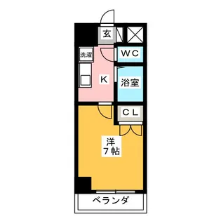 セントラルリッツ【2階】の間取り