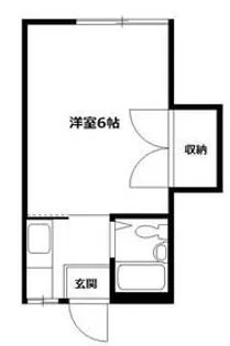 月見台ハイツ【1階】の間取り