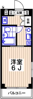 シャト-尾山台【2階】の間取り
