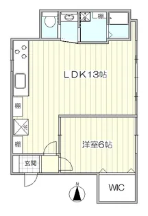 ムサシビル【3階】の間取り