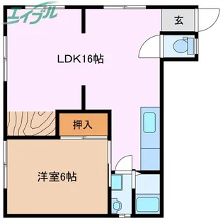 グレイス鴻之台【2階】の間取り