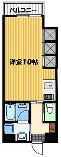コア新大工町【2階】の間取り