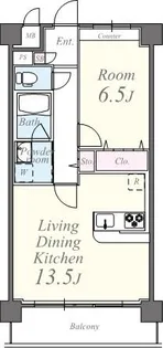 ブルースカイ【6階】の間取り