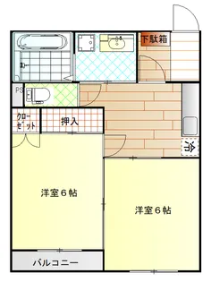 サンガーデン六日町【3階】の間取り
