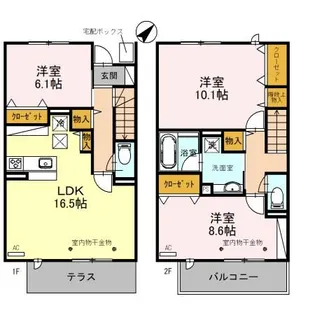 埼玉県さいたま市大宮区三橋2【一戸建】の間取り