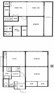 神奈川県川崎市麻生区細山1【一戸建】の間取り