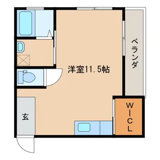 スペース・ナイン【2階】の間取り