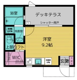 メゾンブランアネックス【1階】の間取り