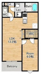 ジーメゾン石津町東プリシエ【2階】の間取り