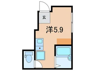 イリスクラン ヨヨギ【1階】の間取り