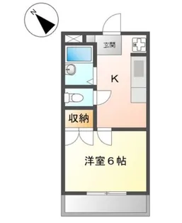 グレースカーサIII【1階】の間取り