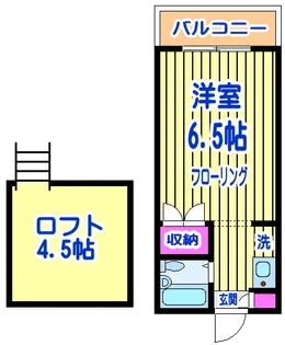 東京都調布市柴崎1【アパート】の間取り