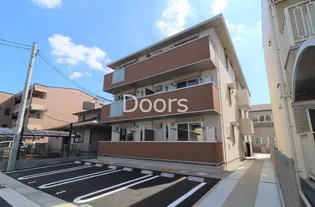 岡山県岡山市北区大元駅前【アパート】の外観