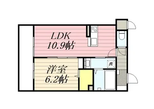 東京都練馬区石神井町8【マンション】の間取り