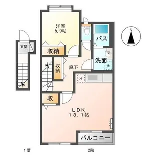 アルヴィータの間取り