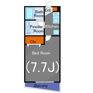 ヒルズコート東が丘【2階】の間取り