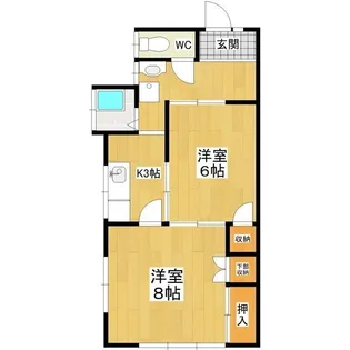 RIVA(リーヴァ)【1階】の間取り