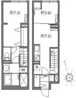 ソラシアレジデンス学芸大学IIの間取り