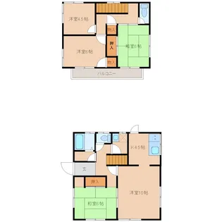 千葉県我孫子市つくし野1【一戸建】の間取り