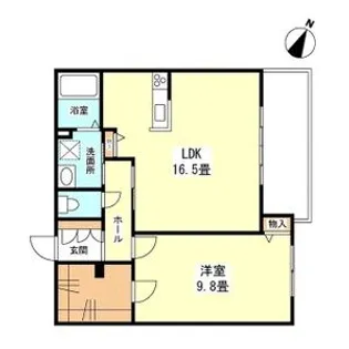 heritage八雲【2階】の間取り