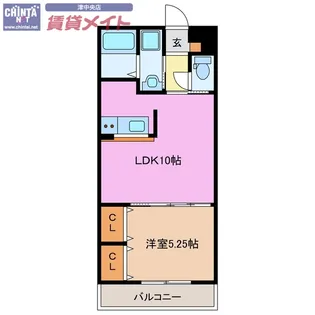 ベルカルムSII【2階】の間取り