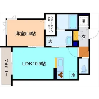 Freesia(フリージア)【1階】の間取り