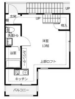 兵庫県明石市明南町1【アパート】の間取り