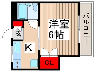 コーポM5【3階】の間取り
