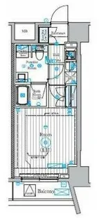 リライア東京墨田【7階】の間取り