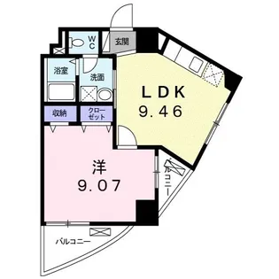 ベルイリーデ麻布【3階】の間取り