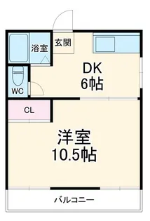 ハウス金子【1階】の間取り